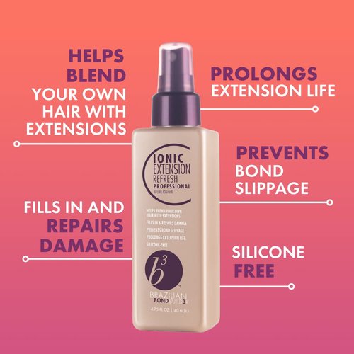 B3 Brazilian Bondbuilder Ionic Extension Refresh - 4.75 Fl Oz | Revitalize Your Hair's Strength