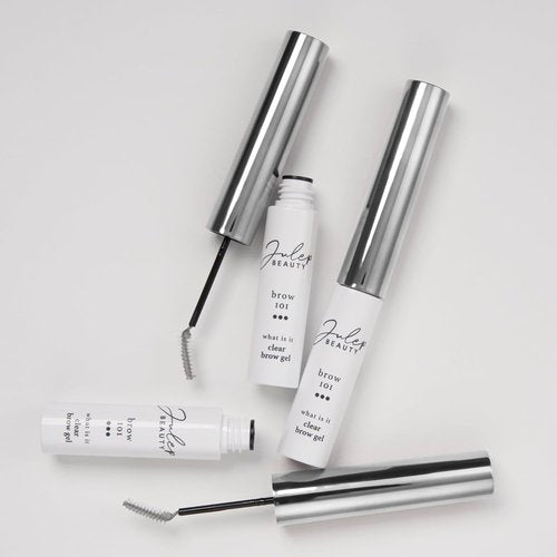Julep Brow 101 Clear Eyebrow Sculpting Gel - Long-Lasting Lightweight Formula with Precision Brush for Natural Brows