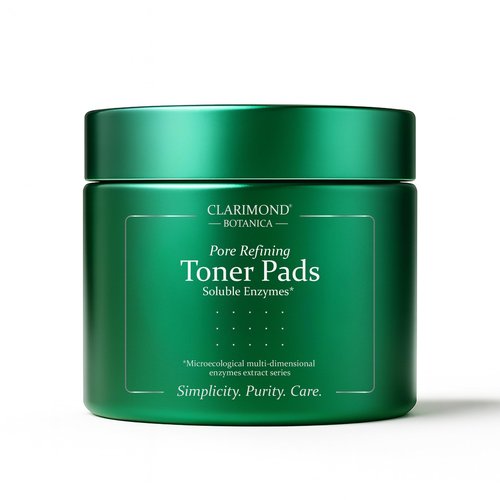 50 Count Pore Refining Toner Pads – Glowing Facial Toning w/Niacinamide, Fermented Botanicals & Soluble Enzymes – Hydrating Facial Pads for Daily Use, Smooth Skin Texture, All Skin Types, 4 fl oz