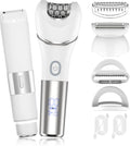 Zesuti Epilators - 2-in-1 Electric Hair Removal Razor for Women | Dual Head Bikini Trimmer & Facial Shaver