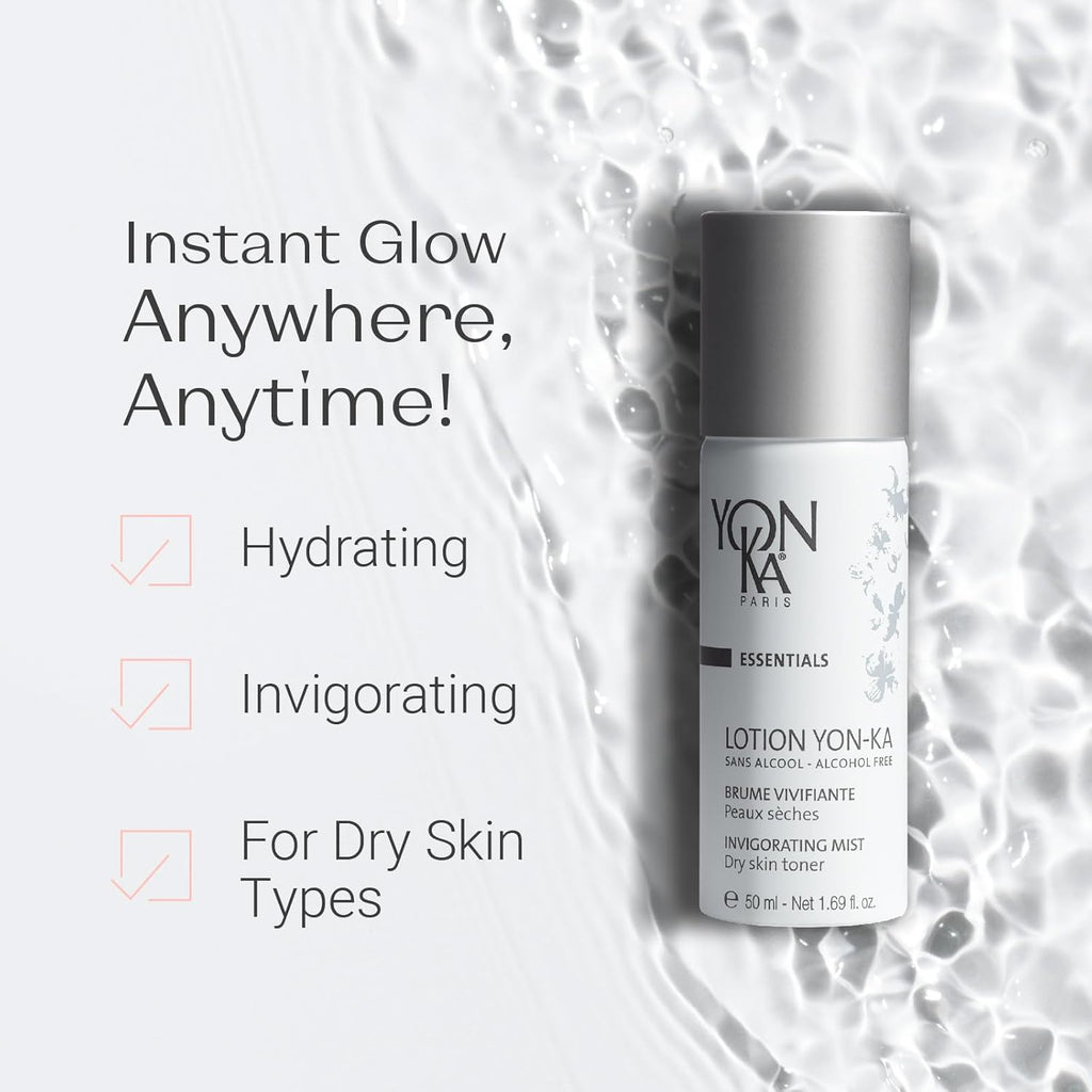 Yon-Ka PS Hydrating Face Toner - Calming Daily Mist with Botanical Extracts for Dry, Sensitive Skin | Alcohol-Free, Paraben-Free
