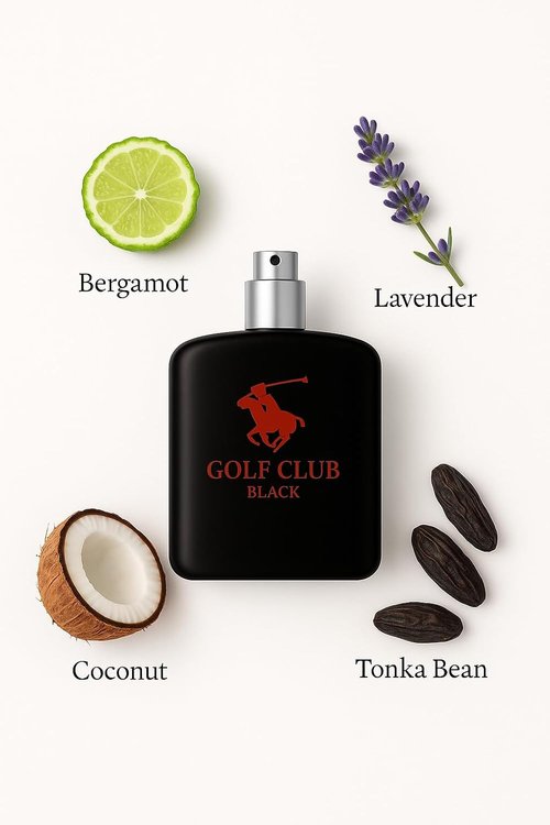 Skiennix Men's Perfume - Elegant Sports Fragrance Eau de Toilette in Black Glass Bottle | Long-Lasting 100ml