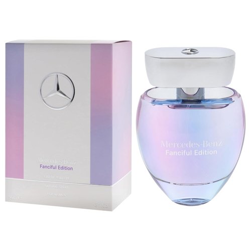 Mercedes Benz Fanciful Eau De Toilette Spray for Women - 3 Fl Oz | Luxury Citrus & Musky Fragrance