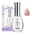 SAVILAND 3-in-1 Nail Strengthener & Top Coat - Quick Dry Clear Polish for Damaged Nails | 15ml