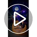 8 Ft Halloween Inflatable Skeleton Pumpkin Guitar with LED Lights for Outdoor Lawn Decor