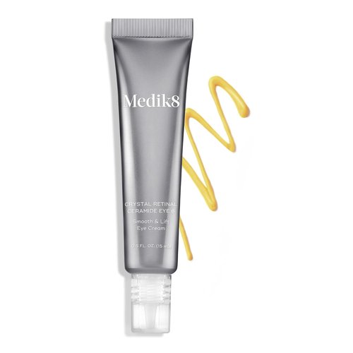Medik8 Crystal Retinal Ceramide Eye 6 - Lifting Eye Cream with Vitamin A for Wrinkle Relief - 0.5 oz