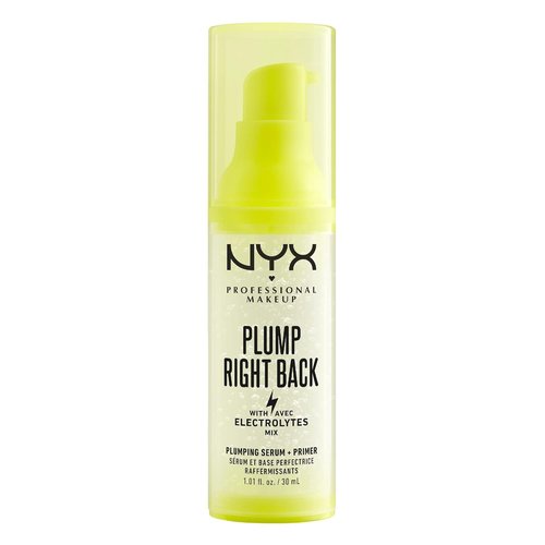 NYX Professional Makeup Plump Right Back Serum & Primer - Hydrating Formula with Hyaluronic Acid