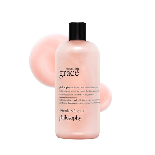 Philosophy Amazing Grace Hydrating Bath & Shower Gel - Soothes & Comforts Dry Skin - Vegan Formula