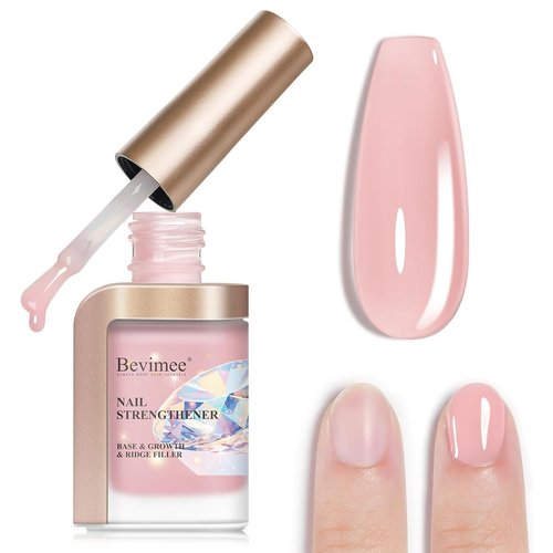 Regine Switzerland Nail Strengthener - Quick Dry Hardener for Weak & Damaged Nails | 12ML Nude Polish
