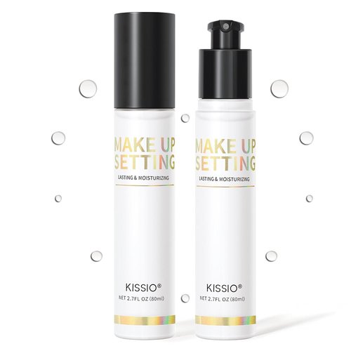 KISSIO Makeup Setting Spray - Long-Lasting Hydrating Mist for 16HR Wear | Lightweight & Soothing, 2.7 FL OZ