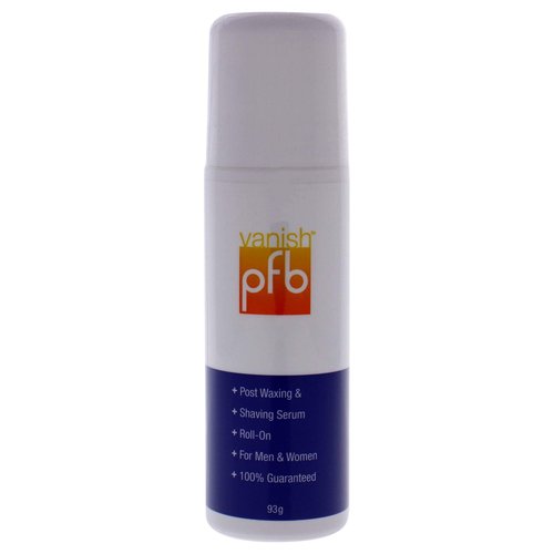 PFB Vanish Razor Bump Stopper Roll On Shaving Gel - Skin Care Treatment for Ingrown Hairs and Razor Burns, 93g