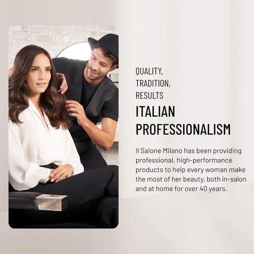 Il Salone Milano Professional Glorious Mask - Hydrating Hair Mask for Dry Hair with Chestnut & Rice Extract - Salon-Quality Nourishment