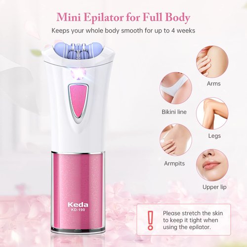 Epilator Smooth Glide Epilator for Women FaceEpilator Facial Hair Remover Smooth GlideEpilator for Women Face Hair Removal Lady Shaver Electric Bikini Trimmer WomenSmooth GlideBody Glide Portable