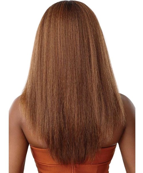 Outre Soft & Natural Synthetic Lace Front Wig - NEESHA 207 (1 Jet Black)