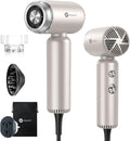 Slopehill Dual Voltage Travel Mini Hair Dryer - Lightweight Ionic Blow Dryer | Fast Drying & Compact Design for Women - 100-240V