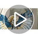 Acrylic Suncatcher Window Hanging - Fall Decor for Book Lovers, 4 Inches, Indoor Outdoor