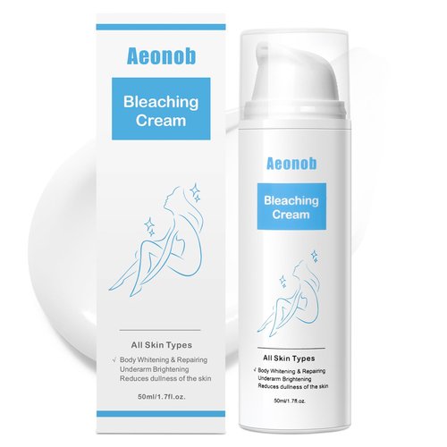 Skin Cream for Intimate Area, Dark Spot Remover for Body, Vitamin C Skin Lightening Cream for Underarms, Knees, Elbows, Inner Thighs, Bikini Line (1.7FL.OZ.)