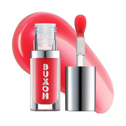 BUXOM Full-On Plumping Lip Oil - Nourishing Tinted Gloss with Juicy High-Shine Finish, Non-Sticky Formula
