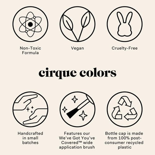Cirque Colors Electric Daisy - Neon Highlighter Yellow Creme Nail Polish - 0.37 Fl Oz (11 mL) - Vegan & Cruelty-Free