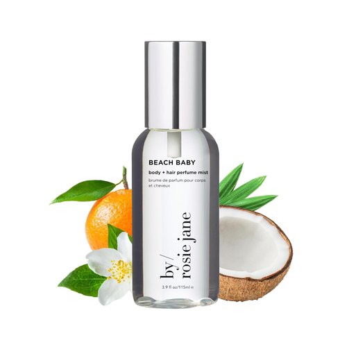 By Rosie Jane Body & Hair Perfume Mist - Beach Baby Scent with Orange Spritz & Ocean Water | 115ml