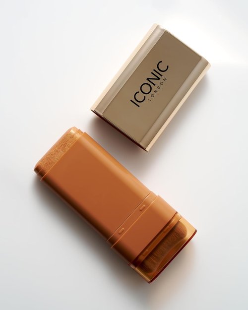 ICONIC LONDON Glow All Over Melting Balm Stick - Vegan Bronzer for Face & Body, 0.59 oz