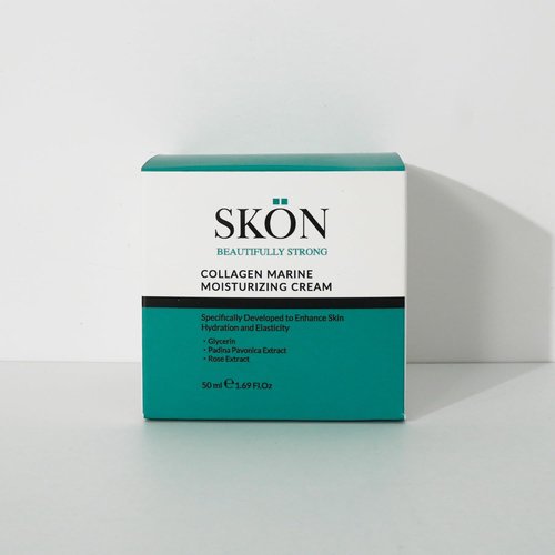Skön Marine Collagen Cream - Anti-Aging Face Moisturizer with Padina Pavonica & Rose | 50ml Hydrating Formula
