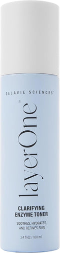 layerOne Clarifying Enzyme Toner - Soothes, Hydrates & Refines Skin | Preps for Skincare Routine, 3.38 fl oz