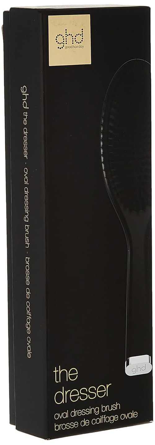 GHD Detangling Hair Brushes - All-Rounder Paddle & Dresser Oval Brush for Thick Hair
