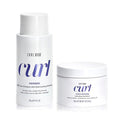 COLOR WOW Cleanse & Quench Wash Day Duo for Curly Hair - 100% Clean Shampoo & Lubricating Conditioner