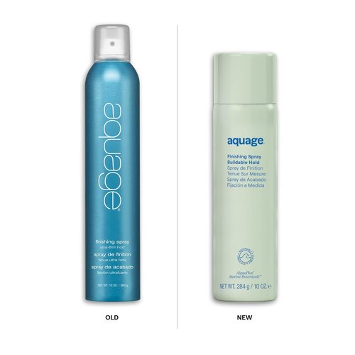 Aquage Finishing Hair Spray - Volumizing & Flexible Hold for Shine | Professional Styling (3.5 oz)