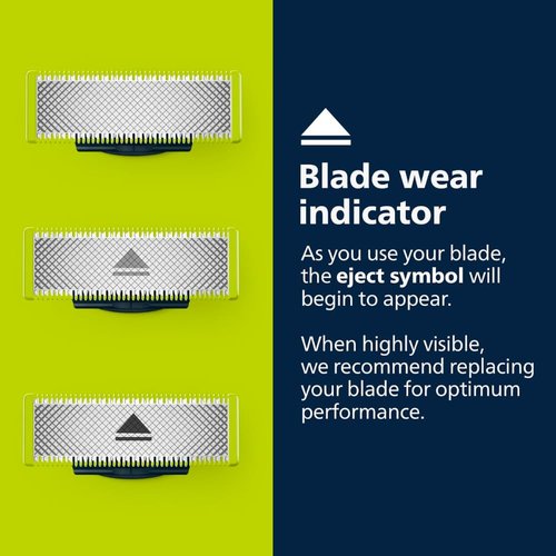 Philips QP240/50 Replacement Blades, Pack of 4