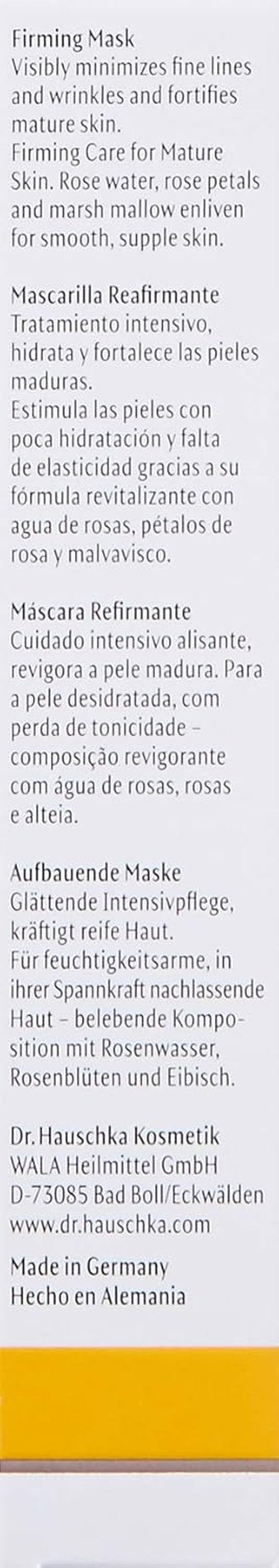 Dr. Hauschka Firming Mask - Revitalize & Tighten Skin | 1 Fluid Ounce