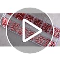 Blue Nail Art Rhinestone Set - 3D Crystal Nail Gems for Manicure & Crafts