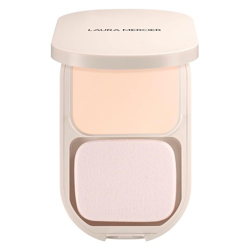 Laura Mercier Real Flawless Powder Foundation - Sheer to Medium Coverage, 16 HR Fade-Proof, Hydrating Compact