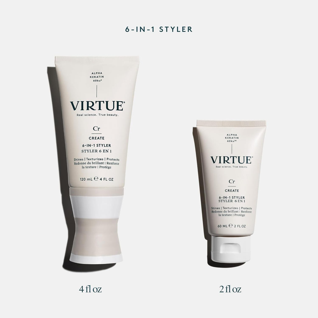 Virtue 6-in-1 Hair Styler | Versatile Styling Cream with Heat Protection for All Hair Types
