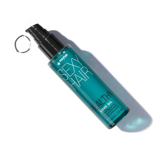 SexyHair Healthy Love Oil | Moisturizing Oil for Smoothness & Frizz Control | Thermal Protection & Shine | All Hair Types