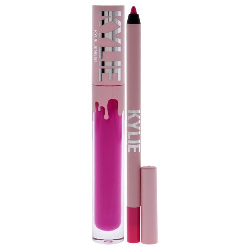 Velvet Lip Kit - 306 Say No More by Kylie Cosmetics for Women - 2 Pc 0.10 oz Velvet Liquid Lipstick, 0.03 oz Lip Liner