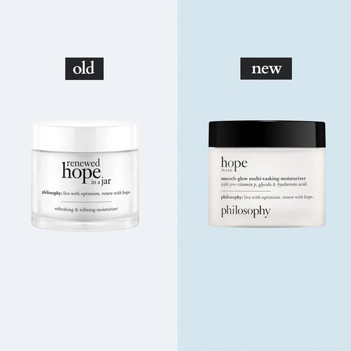 Philosophy Hope In A Jar Multi-Tasking Face Moisturizer With SPF 30 | Pro-Vitamin P & Glycolic Acid - 2 Fl Oz