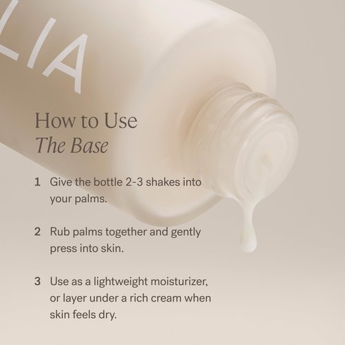 ILIA - The Base Face Milk Essence + Lightweight, Layerable Moisturizer | Hydrate, Smooth, Soothe, Strengthen | Non-Toxic, Vegan, Cruelty-Free, Clean Makeup (Travel Size, 1 fl oz | 30 ml)