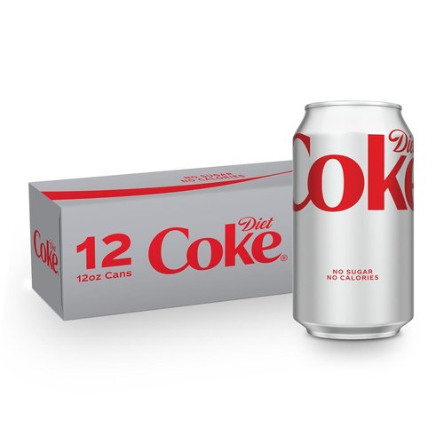 Diet Coke | Soft Drink Cans - Refreshing 12 Fl Oz, 12 Pack for Ultimate Enjoyment