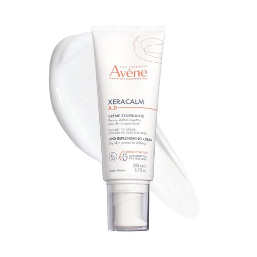 Avène XeraCalm A.D Lipid-Replenishing Cream - Eczema Relief for All Ages | Fragrance-Free, 6.7 Oz