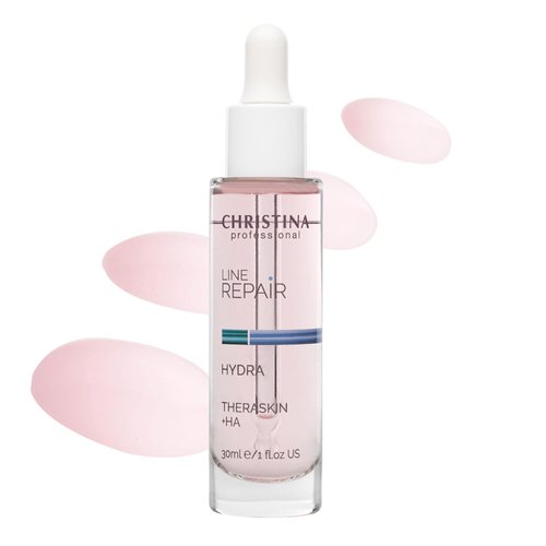 Christina Line Repair Hydra Theraskin +HA Face Serum - 30ml - Wrinkle Smoother with Hyaluronic Acid for All Skin Types