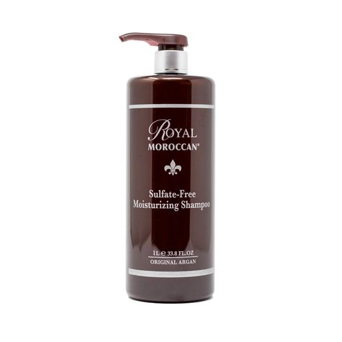 Royal Moroccan Sulfate Free Shampoo | Argan Oil Shampoo | Shampoo for Color Treated Hair | Moisturizing Shampoo Argan Oil Hair Products (1000 ml 33.8 oz)