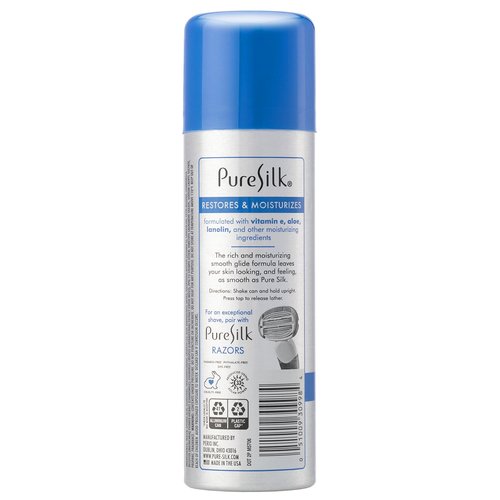 Pure Silk Dry Skin Treatment Spa Therapy Shave Cream for Women, 7.25 Oz, Pack Of 6