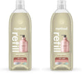 Method Gel Hand Soap Refill, Vanilla + Raspberry, Biodegradable Formula, 34 Fl Oz (Pack of 2)