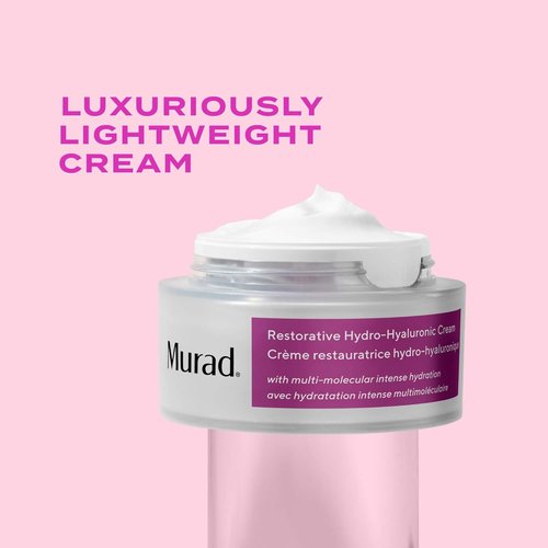 Murad Restorative Hydro-Hyaluronic Face Cream - Moisture-Boosting with Hyaluronic Acid & Shea Butter - 1.7 Fl Oz