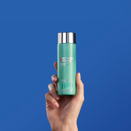 Biotherm Aquapower Face Lotion for Men - Toning & Moisturizing with Biotech Plankton | Prevents Razor Burn & Redness