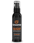 Groomie Face & Scalp Aloe Vera Serum - Hydrating, Soothing, and Moisturizing Skincare Formula, Daily Lightweight and Fast Absorbing, After-Shave Care to Keep Skin Hydrated All Day