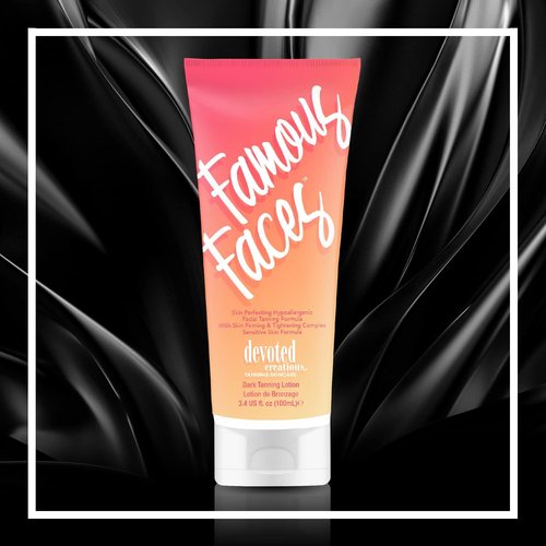 Devoted Creations Facial Tanning Lotion - Skin Perfecting & Hypoallergenic, 3.4 Fl. Oz.