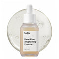 BELLBA Dewy Rice Essence Korean Serum for Face - K-beauty Skincare Rice Serum - Get Even Tone and Glass Skin - Hydrating, Lightweight, Non-Comedogenic (1 fl.oz)
